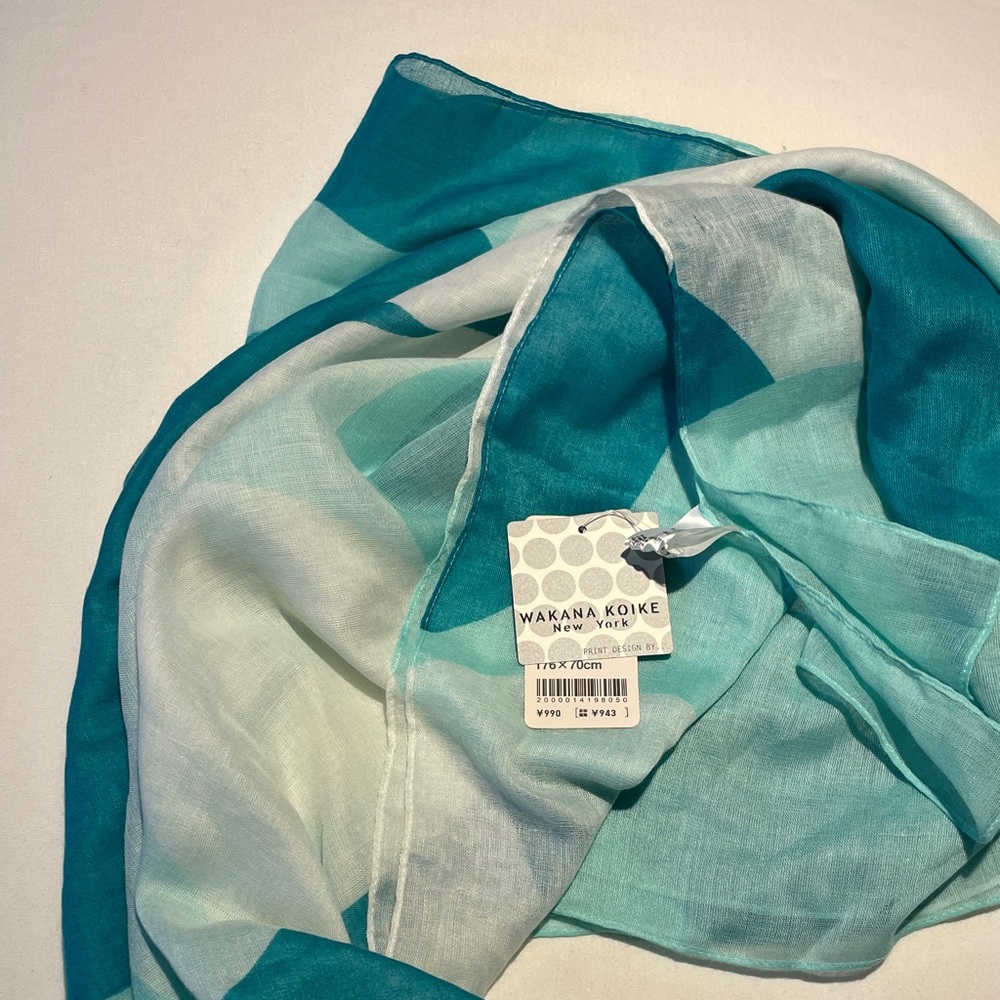 Uniqlo Sheer Scarf by Wakana Koike